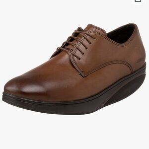Mens MBT Kabisa lace up brown comfort shoes Sz 10-10.5